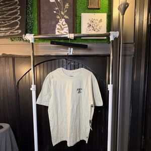 Stylish Men's Beige Graphic Tee